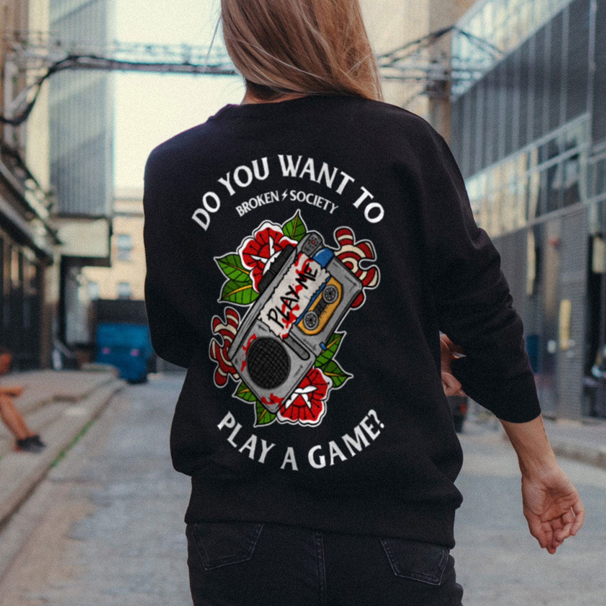 Do You Want To Play A Game Sweatshirt (Unisex)
