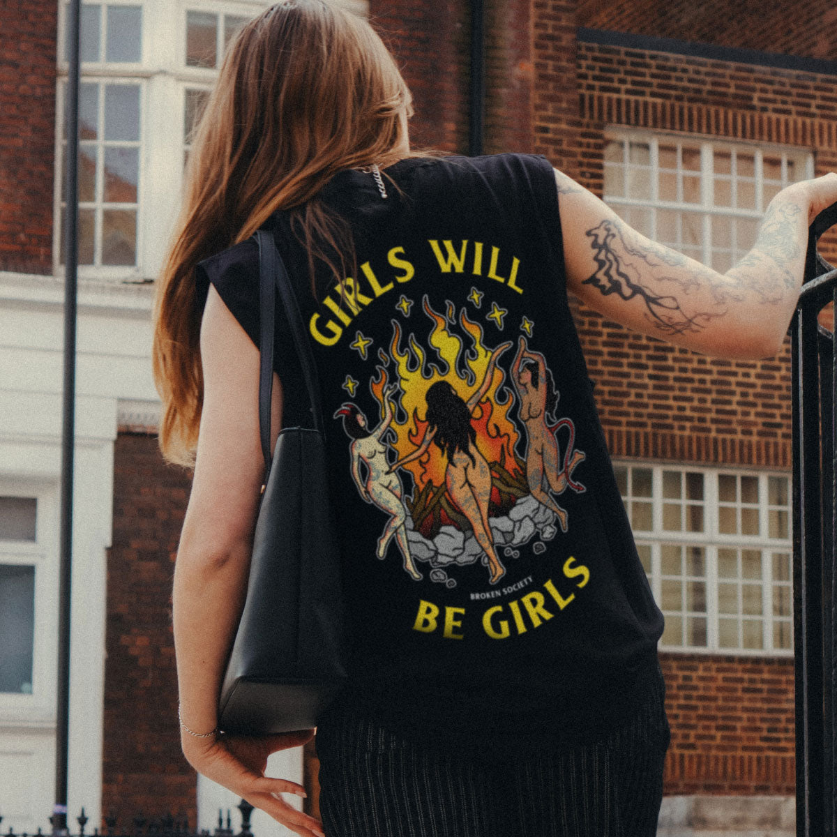 Girls Will Be Girls Sleeveless T-Shirt (Unisex)