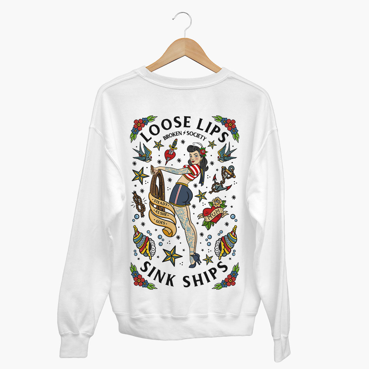 „Streichel deinen Hund“-Sweatshirt (Unisex)