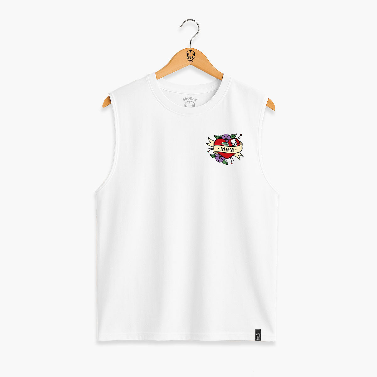 Ärmelloses T-Shirt mit Killerbienen-Motiv (Unisex)