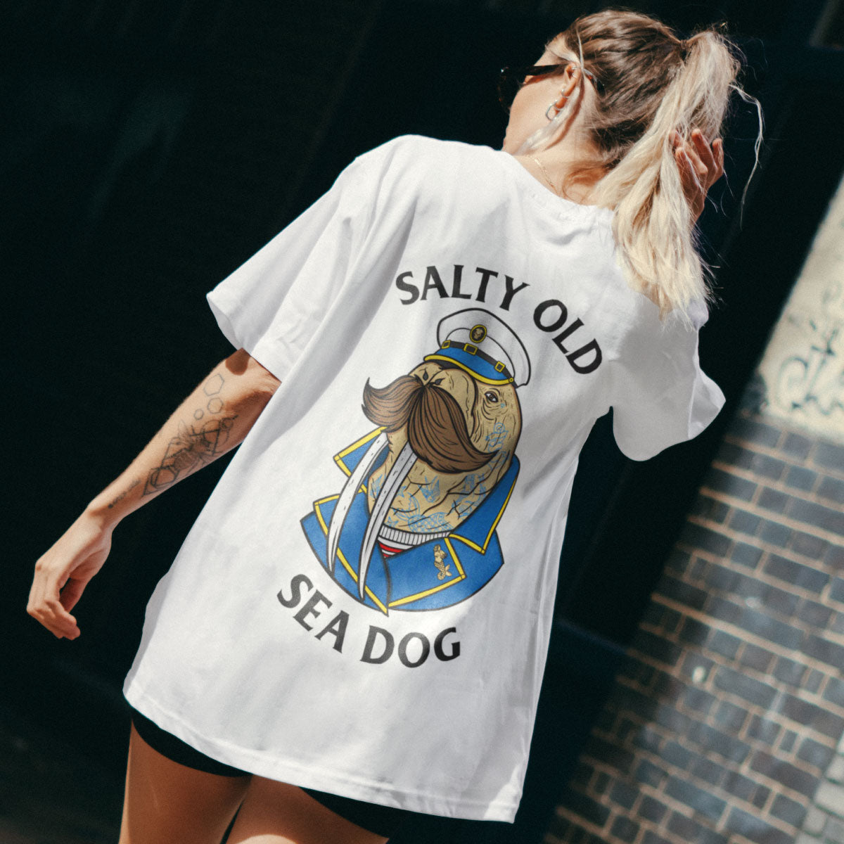 Salty Old Sea Dog T-Shirt (Unisex)