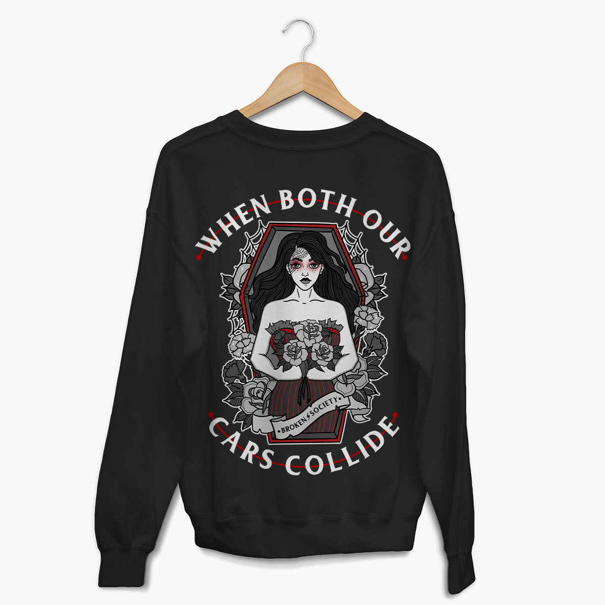 When Cars Collide Sweatshirt (Unisex)
