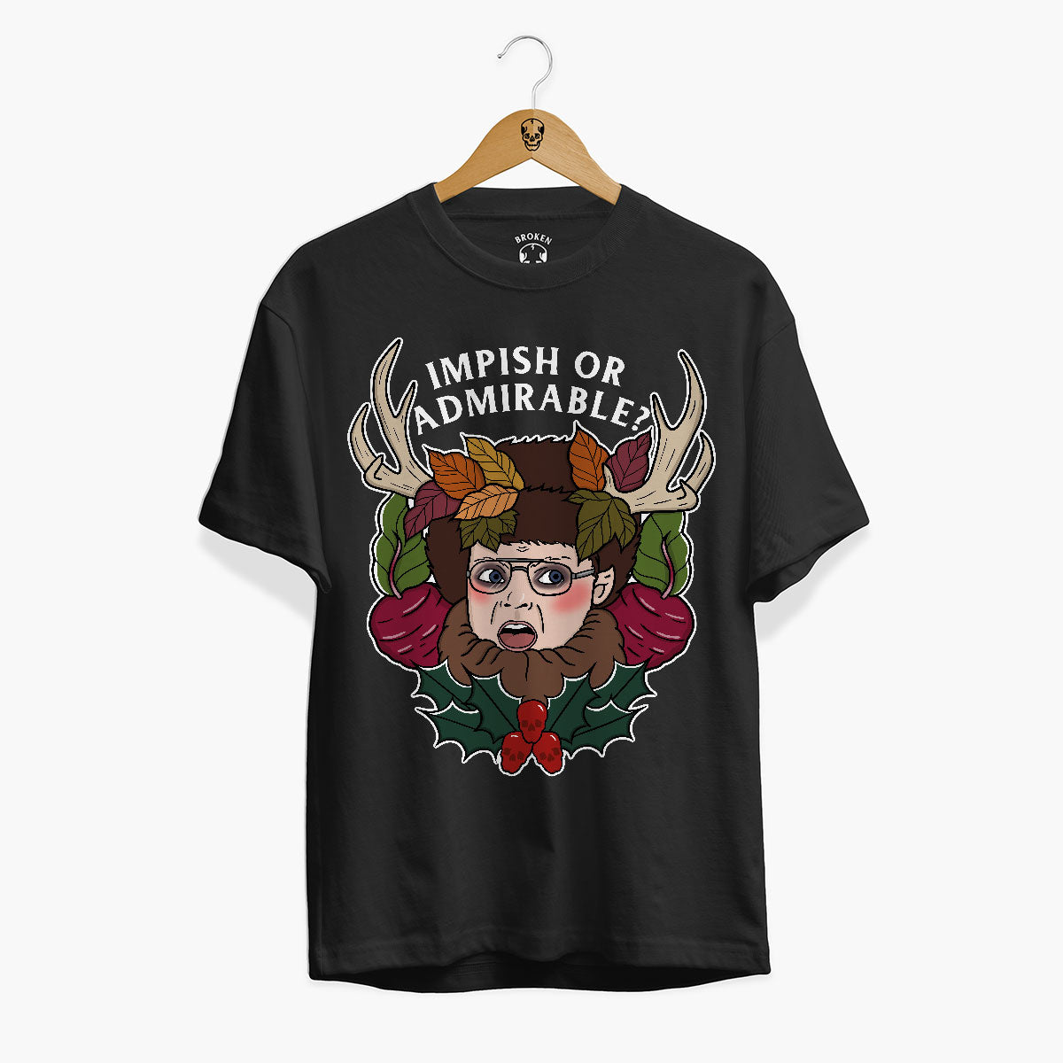 Belsnickel Christmas T-Shirt (Unisex)-Tattoo Clothing, Tattoo T-Shirt, EP01-Broken Society