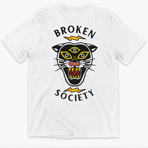 Black Panther Kids T-Shirt (Unisex)-Tattoo Clothing, Tattoo Kids Shirt, Mini Creator-Broken Society
