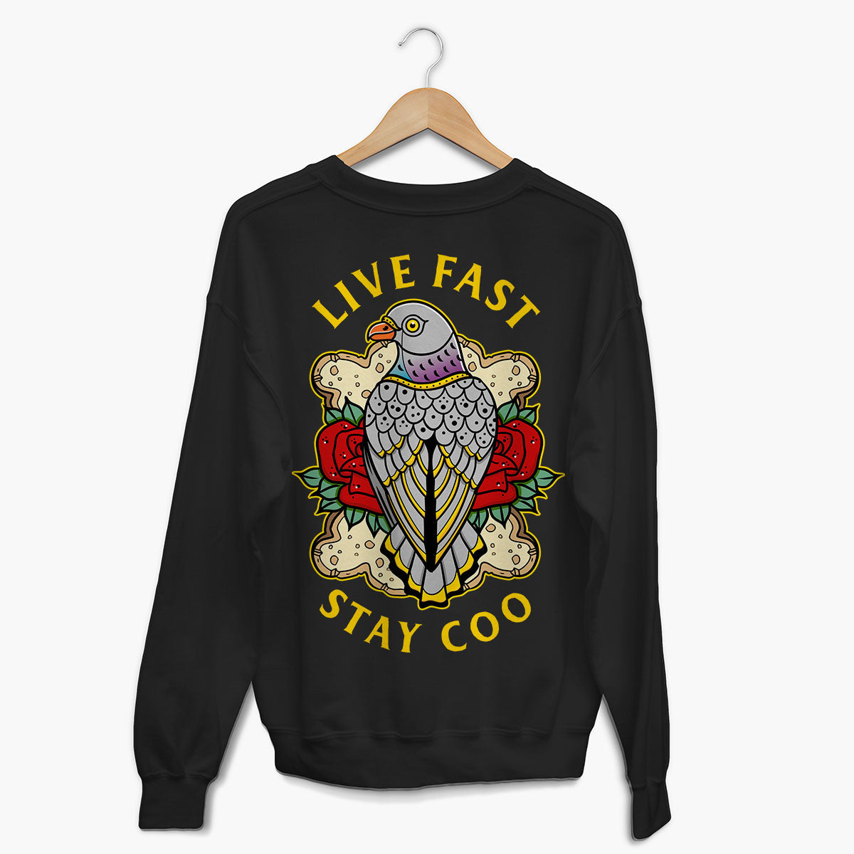 Death From Above Sweatshirt (Unisex)-Tattoo Clothing, Tattoo Sweatshirt, JH030-Broken Society
