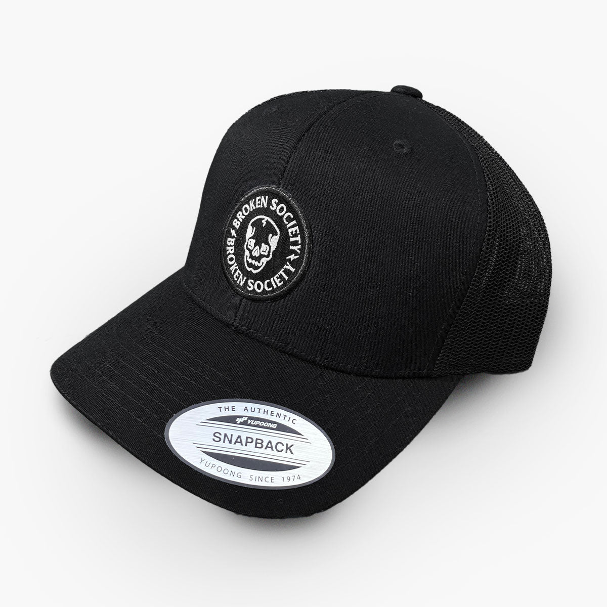 Emblem Patch Cap (Unisex)-Tattoo Clothing, Tattoo Accessories, Tattoo Gift, Tattoo Emblem Patch Cap, YP129, YP023-Broken Society