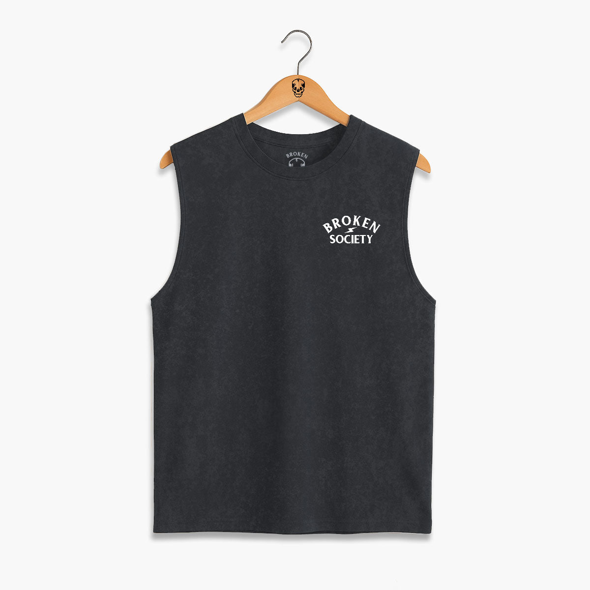 Loose Lips Sink Ships Sleeveless T-Shirt (Unisex)-Tattoo Clothing, Tattoo Sleeveless T-Shirt, EP01S-Broken Society