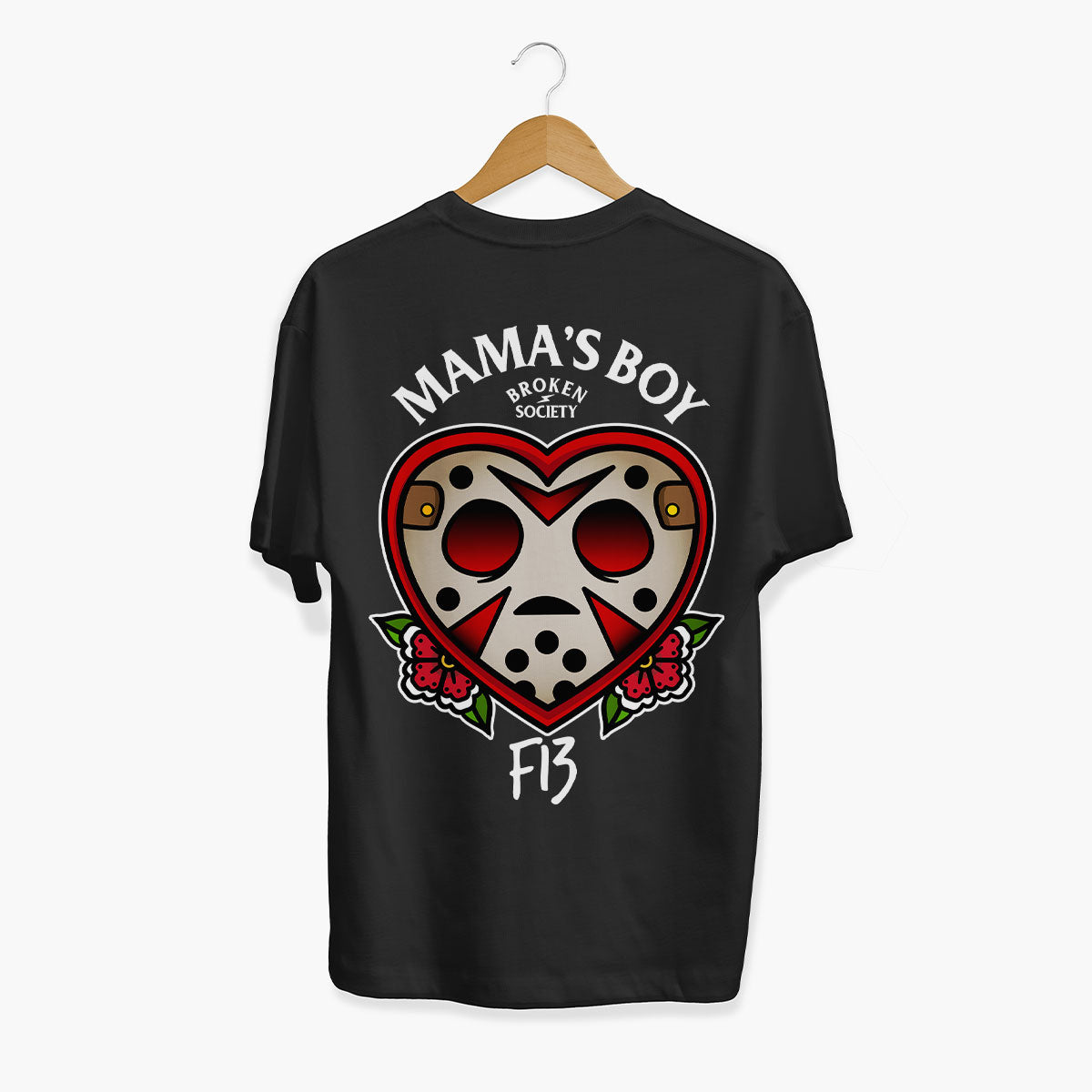 Mama's Boy T-Shirt (Unisex)-Tattoo Clothing, Tattoo T-Shirt, EP01-Broken Society