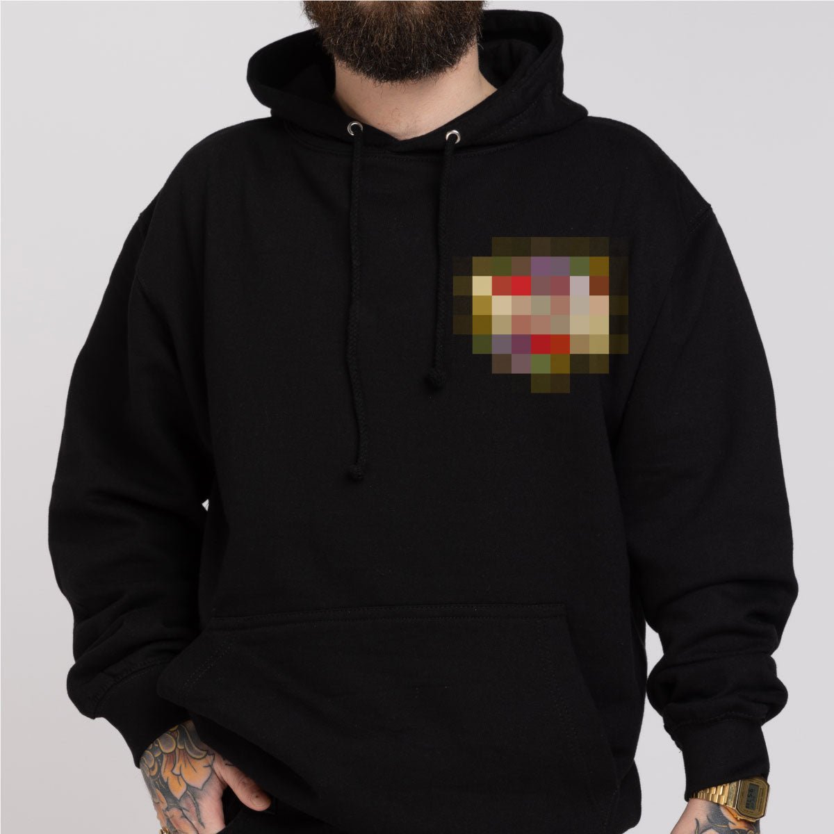 Mystery Hoodie (Unisex)-Tattoo Clothing, Tattoo Hoodie, JH001-Broken Society
