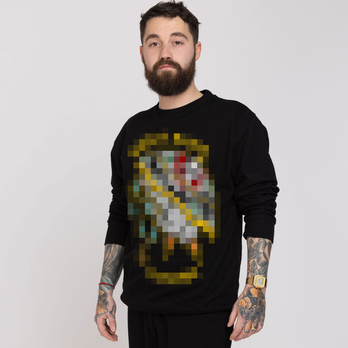 Mystery Sweatshirt (Unisex)-Tattoo Clothing, Tattoo Sweatshirt, JH030-Broken Society