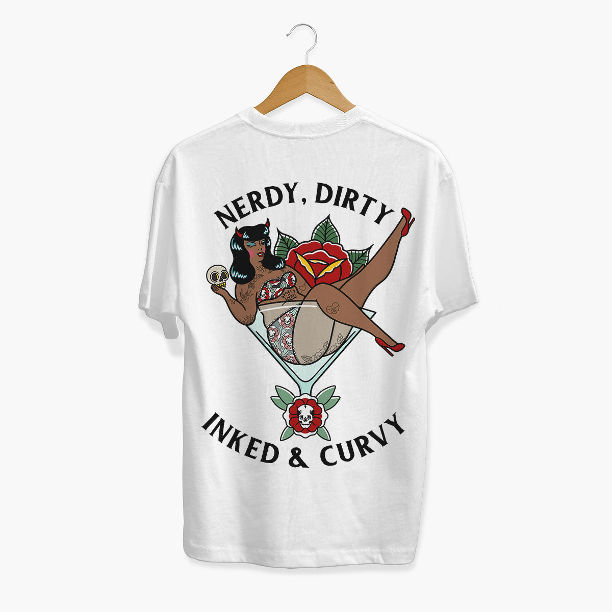 Nerdy Dirty T-Shirt (Unisex)-Tattoo Clothing, Tattoo T-Shirt, EP01-Broken Society