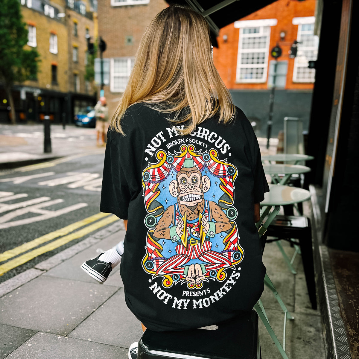 Not My Circus T-Shirt (Unisex)-Tattoo Clothing, Tattoo T-Shirt, EP01-Broken Society