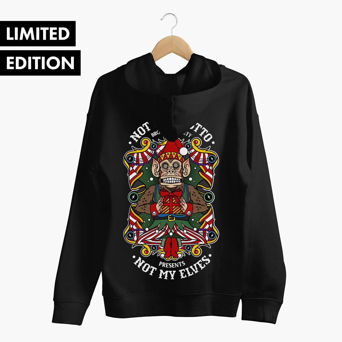 Not My Grotto Hoodie (Unisex)-Tattoo Clothing, Tattoo Hoodie, JH001-Broken Society