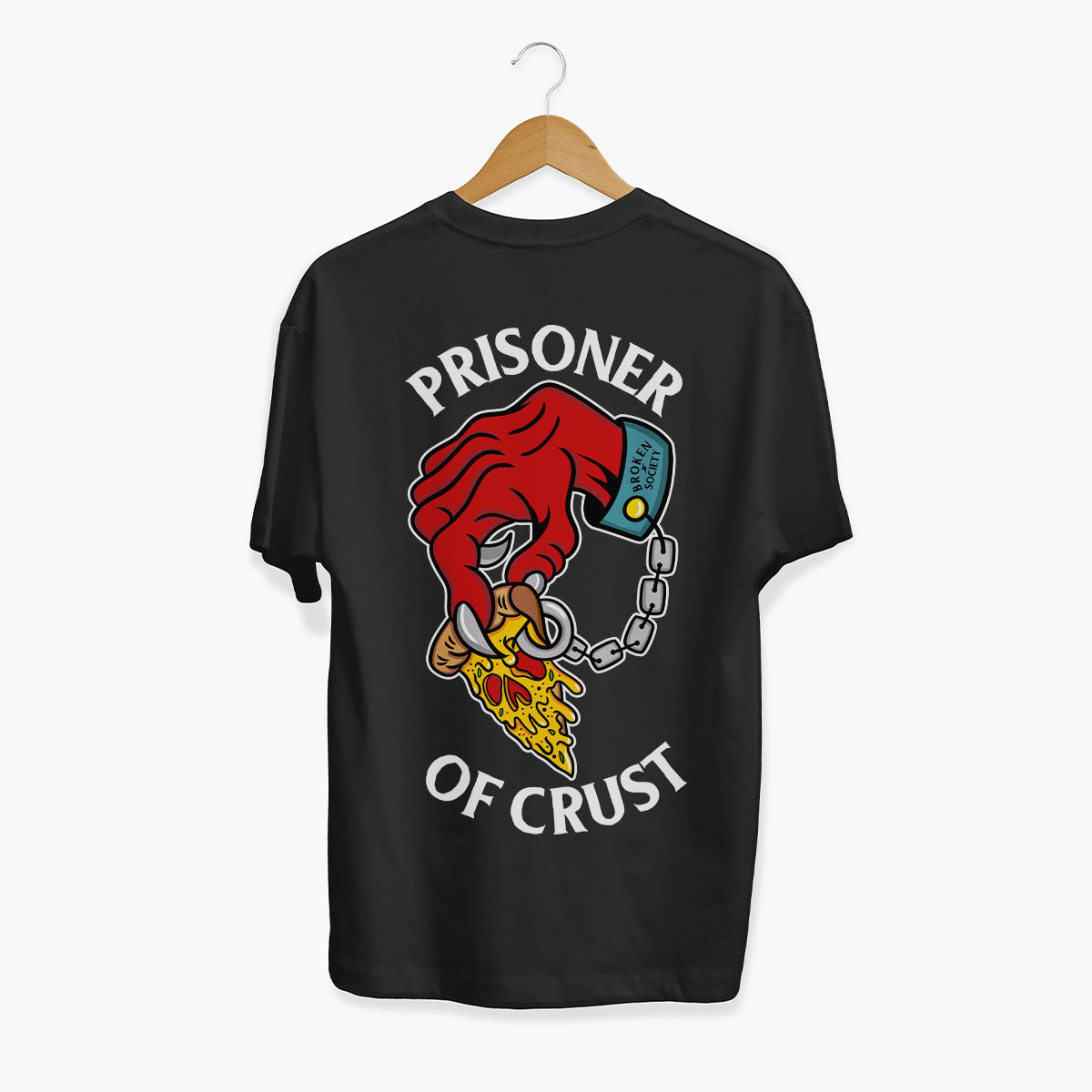 Prisoner Of Crust T-Shirt (Unisex)-Tattoo Clothing, Tattoo T-Shirt, EP01-Broken Society