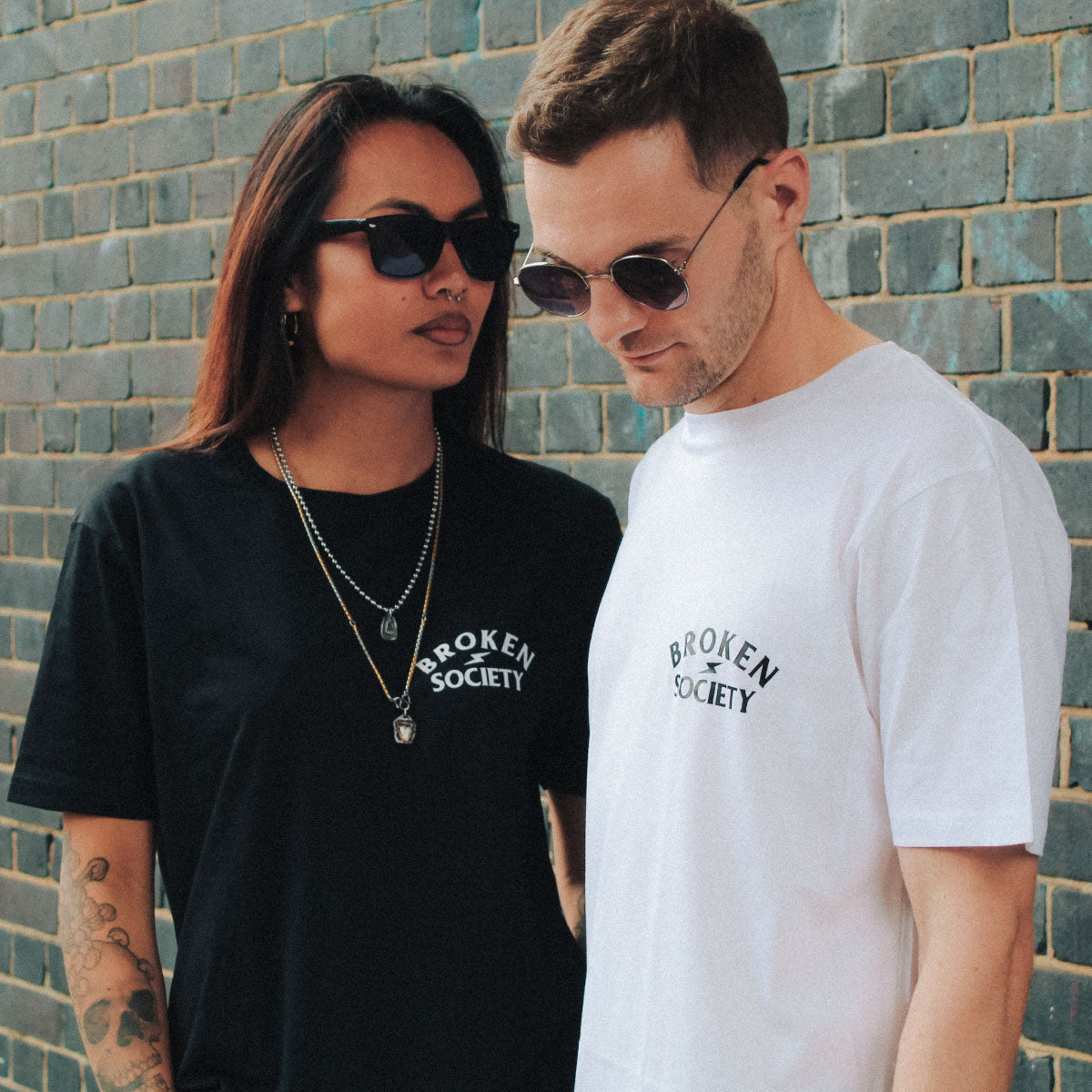'Til Debt Do Us Part T-Shirt (Unisex)-Tattoo Clothing, Tattoo T-Shirt, EP01-Broken Society