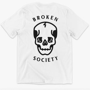 Skull Kids T-Shirt (Unisex)-Tattoo Clothing, Tattoo Kids Shirt, Mini Creator-Broken Society