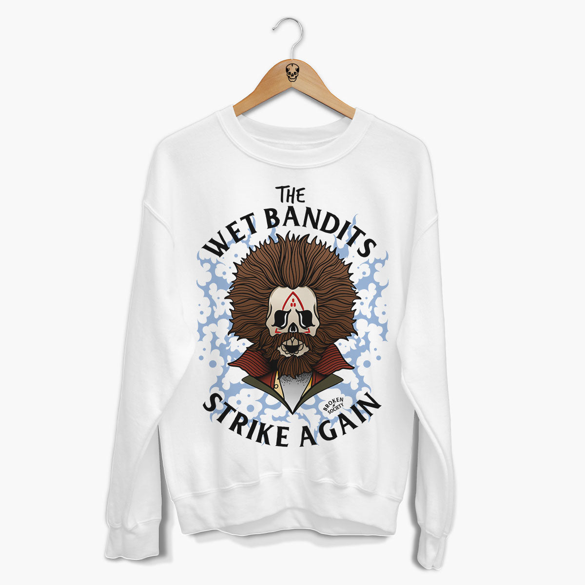 The Wet Bandits Strike Again Christmas Jumper (Unisex)-Tattoo Clothing, Tattoo Sweatshirt, JH030-Broken Society