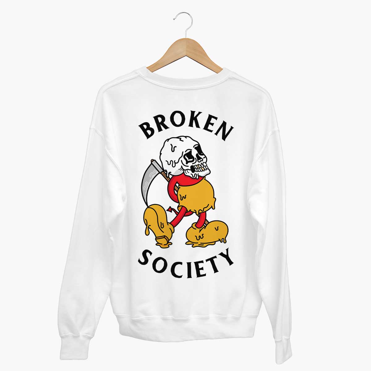 Creeping Death Sweatshirt (Unisex)-Tattoo Clothing, Tattoo Sweatshirt, JH030-Broken Society