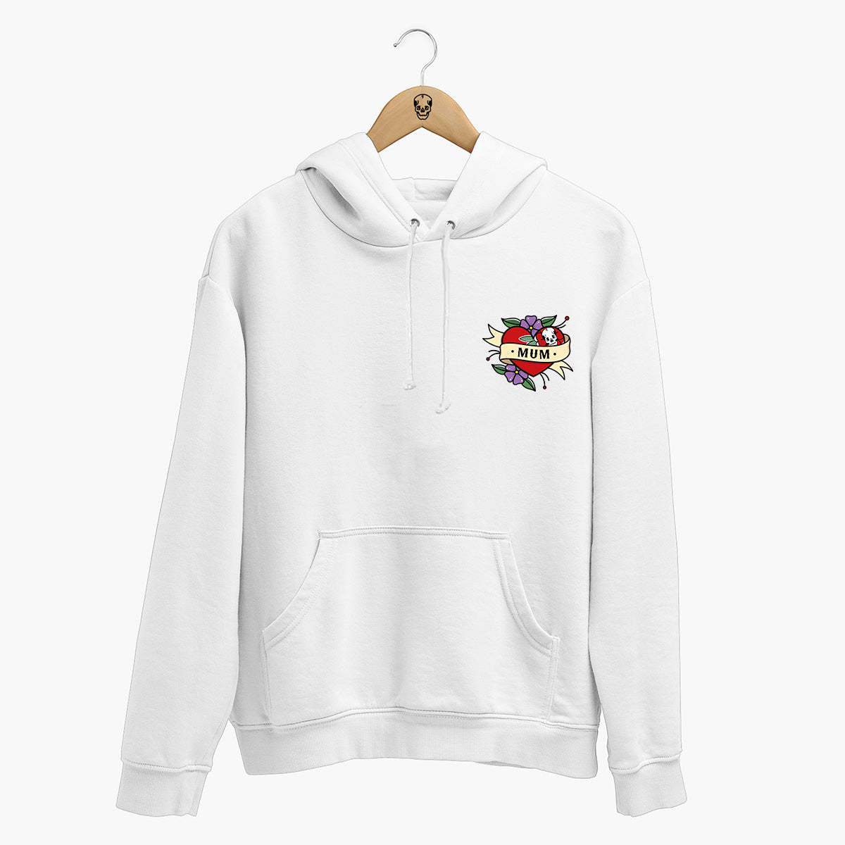 Mum Hoodie (Unisex)-Tattoo Clothing, Tattoo Hoodie, JH001-Broken Society