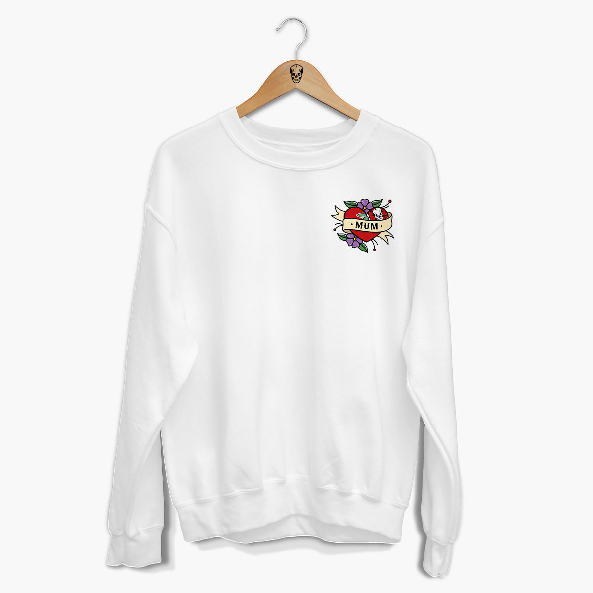 Mum Sweatshirt (Unisex)-Tattoo Clothing, Tattoo Sweatshirt, JH030-Broken Society