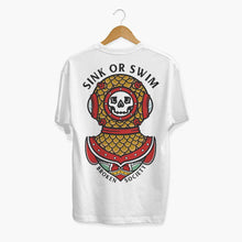 Load image into Gallery viewer, Sink or Swim T-shirt (Unisex)-Tattoo Clothing, Tattoo T-Shirt, N03-Broken Society