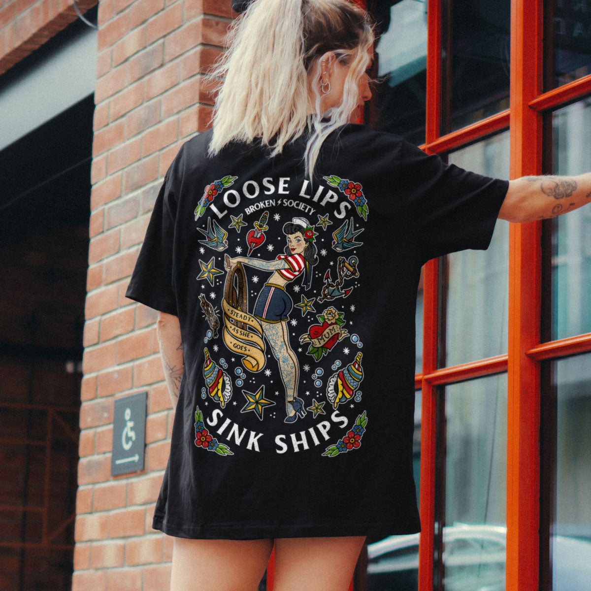 Loose Lips Sink Ships T-Shirt (Unisex)