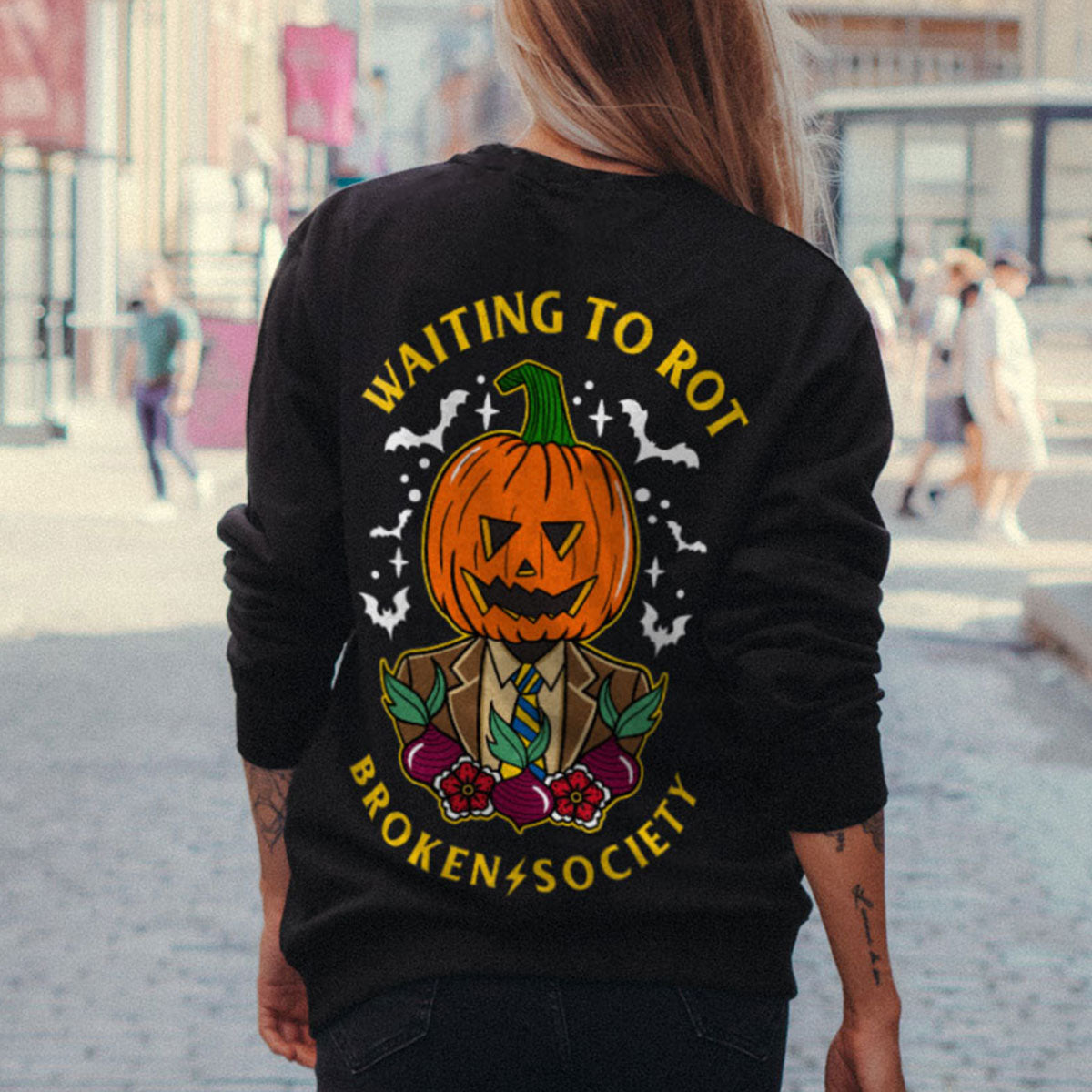 Waiting To Rot Sweatshirt (Unisex)