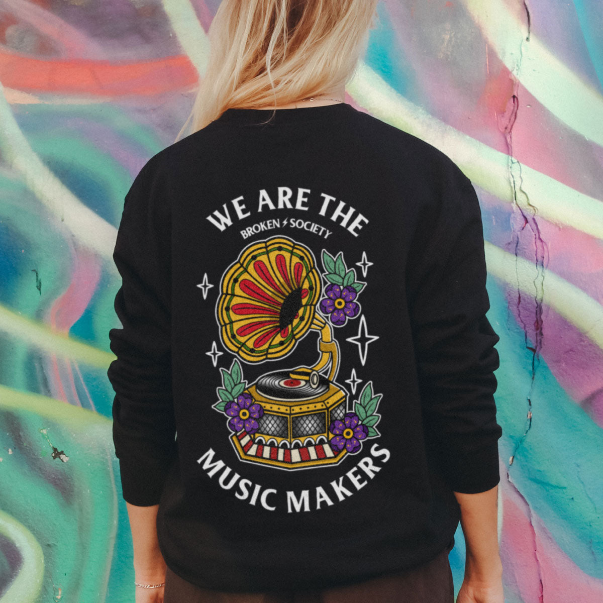 „Streichel deinen Hund“-Sweatshirt (Unisex)