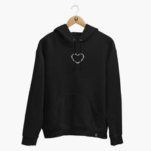 Cargar imagen en el visor de la galería, Barbed Wire Heart Embroidered Hoodie (Unisex)-Tattoo Clothing, Tattoo Hoodie, JH001-Broken Society