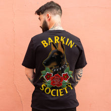 Load image into Gallery viewer, Barkin&#39; Society Doberman T-shirt (Unisex)-Tattoo Clothing, Tattoo T-Shirt, N03-Broken Society