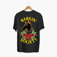 Load image into Gallery viewer, Barkin&#39; Society Doberman T-shirt (Unisex)-Tattoo Clothing, Tattoo T-Shirt, N03-Broken Society