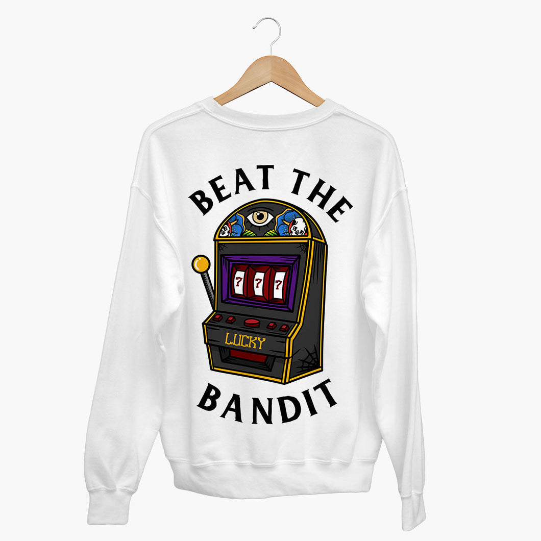 Beat The Bandit Sweatshirt (Unisex)-Tattoo Clothing, Tattoo Sweatshirt, JH030-Broken Society