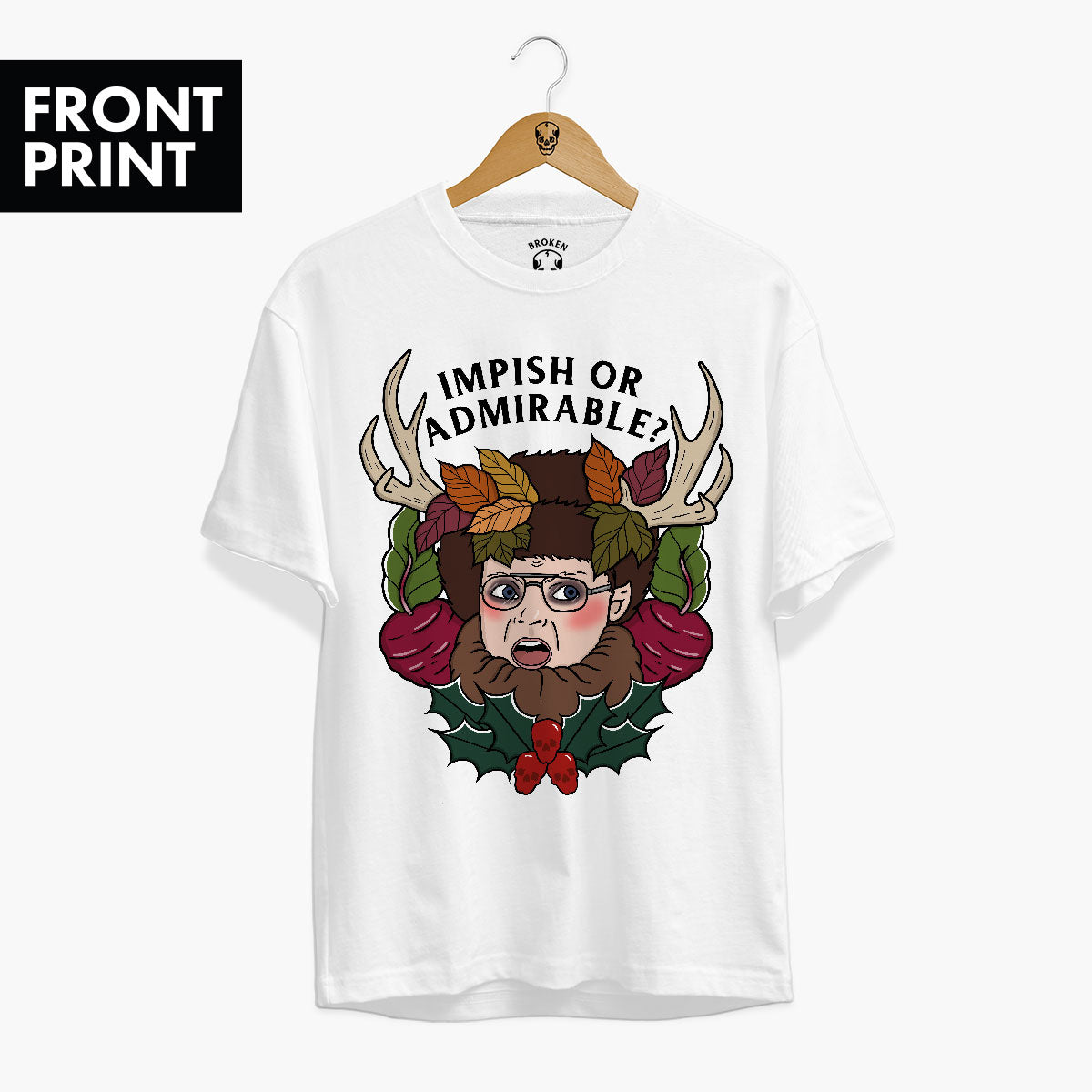 Belsnickel Christmas T-Shirt (Unisex)-Tattoo Clothing, Tattoo T-Shirt, EP01-Broken Society