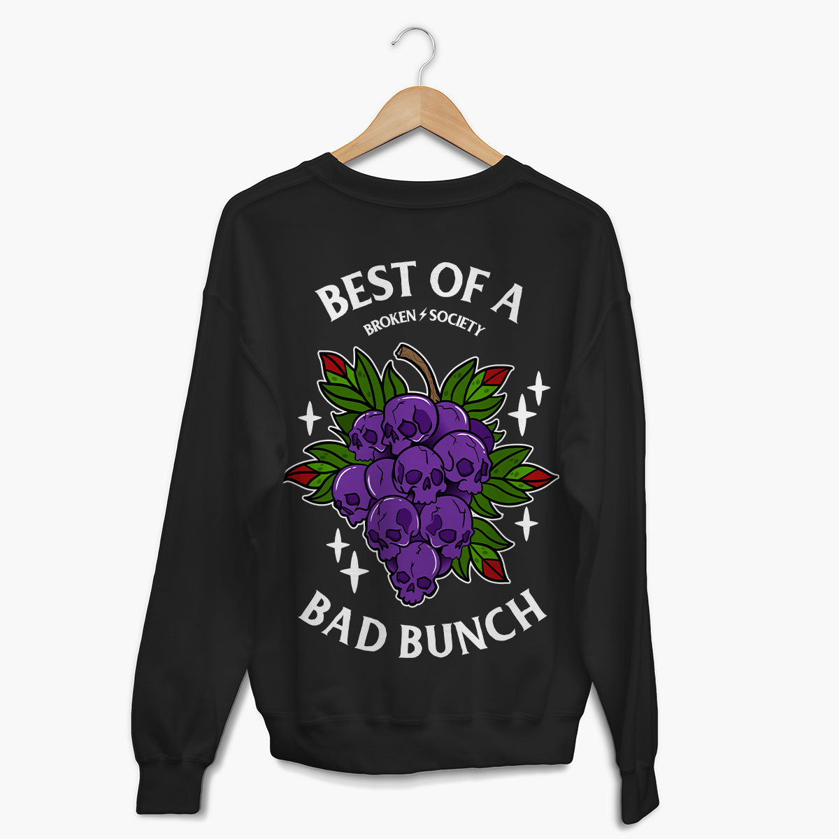 Best Of A Bad Bunch Sweatshirt (Unisex)-Tattoo Clothing, Tattoo Sweatshirt, JH030-Broken Society