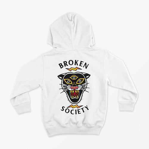 Black Panther Kids Hoodie (Unisex)-Tattoo Clothing, Tattoo Hoodie, JH001B-Broken Society