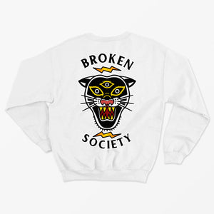 Black Panther Kids Sweatshirt (Unisex)-Broken Society