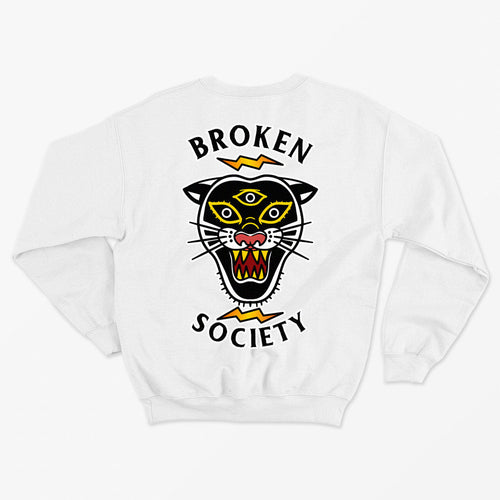 Black Panther Kids Sweatshirt (Unisex)-Broken Society