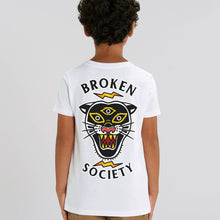 Cargar imagen en el visor de la galería, Black Panther Kids T-Shirt (Unisex)-Tattoo Clothing, Tattoo Kids Shirt, Mini Creator-Broken Society