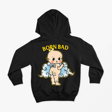 Cargar imagen en el visor de la galería, Born Bad Angel Kids Hoodie (Unisex)-Tattoo Clothing, Tattoo Hoodie, JH001B-Broken Society