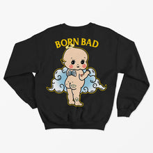 Laden Sie das Bild in den Galerie-Viewer, Born Bad Angel Kids Sweatshirt (Unisex)-Broken Society