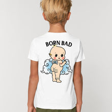 Cargar imagen en el visor de la galería, Born Bad Angel Kids T-Shirt (Unisex)-Tattoo Clothing, Tattoo Kids Shirt, Mini Creator-Broken Society