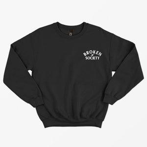 Born Bad Devil Kids Sweatshirt (Unisex)-Broken Society