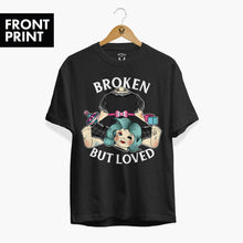 Load image into Gallery viewer, Broken But Loved T-shirt (Unisex)-Tattoo Clothing, Tattoo T-Shirt, N03-Broken Society