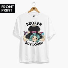 Laden Sie das Bild in den Galerie-Viewer, Broken But Loved T-shirt (Unisex)-Tattoo Clothing, Tattoo T-Shirt, N03-Broken Society
