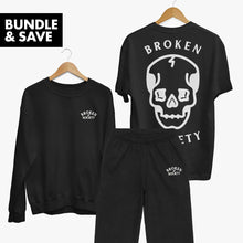 Laden Sie das Bild in den Galerie-Viewer, Broken Logo Bundle (Black)-Tattoo Apparel, Tattoo Accessories, Tattoo Gift, Tattoo Bundle-Broken Society