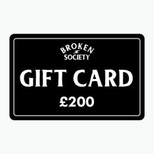 Cargar imagen en el visor de la galería, Gift Card-Gift Card-Broken Society