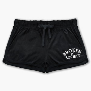 Broken Society Shorts (Unisex)-Tattoo Clothing, Tattoo Shorts, JH072-Broken Society