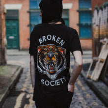 Laden Sie das Bild in den Galerie-Viewer, Brown Bear T-Shirt (Unisex)-Tattoo Clothing, Tattoo T-Shirt, N03-Broken Society