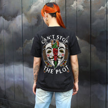 Load image into Gallery viewer, Can&#39;t Stop The Plot T-shirt (Unisex)-Tattoo Clothing, Tattoo T-Shirt, N03-Broken Society