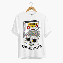 Load image into Gallery viewer, Cereal Killer Front Print T-shirt (Unisex)-Tattoo Clothing, Tattoo T-Shirt, EP01-Broken Society